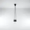 Lampa wisząca DIEGO 3 czarna